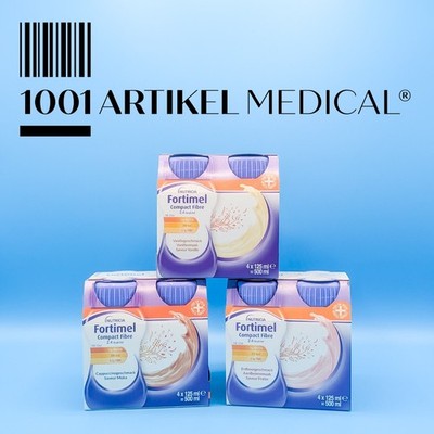 FORTIMEL Compact Fibre Mischkarton 32 x 125ml - PZN 08997139 MHD 08/26