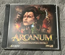 Arcanum of Steamworks & Magick Obscura PC 2001 VG Condition