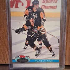 1991-92 Topps Stadium Club - Mario Lemieux #174