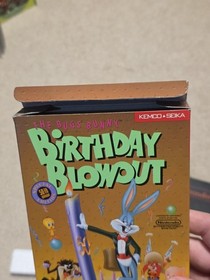 The Bugs Bunny Birthday Blowout (Nintendo Entertainment System, 1990) NES Box