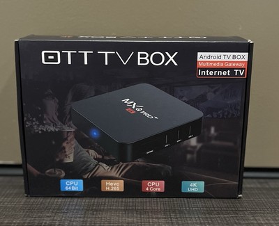 MXQ Pro 4K Ott TV Box 64bit Quad-Core CPU, Multimedia Gateway