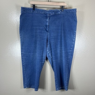 Faded Glory Women s Plus Size 26W Jeans Blue Stretch Pocket Denim