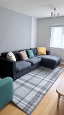 IKEA VIMLE 3-seat sofa. 2-seat sofa-bed + chaise longue + storage, bluish grey