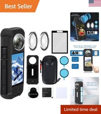 Insta360 X3 Ultimate Protection Bundle: Silicone Case, Screen Protectors  More