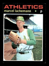 1971 Topps Baseball #84 Marcel Lachemann VG/EX *e1