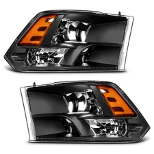 Headlights Assembly Pair For Dodge Ram 1500 2500 3500 2009 2010 2011 2012-2018