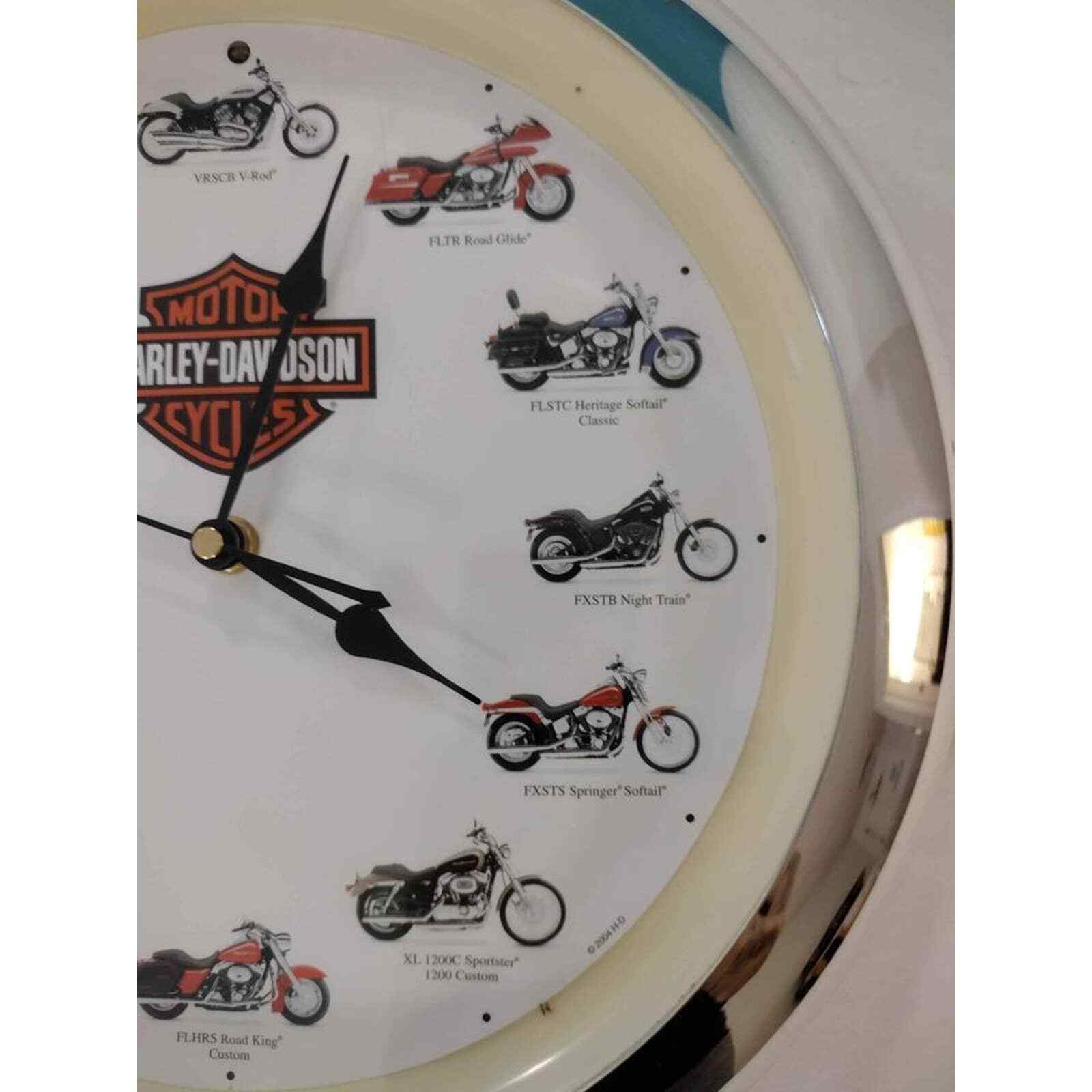 Harley Davidson Vintage Wall Clock w/SOUNDS! eBay