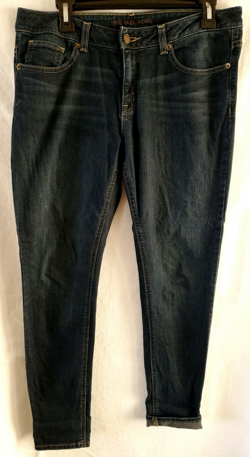 size 8 jeans in inches