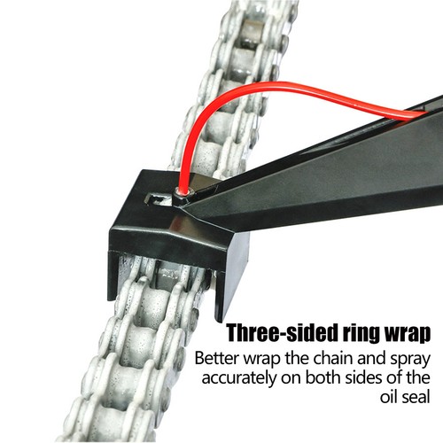 Motorcycle Chain Lube Applicator Riding Chain Oiler Aid For Chain Lube And Wax - Picture 5 of 12