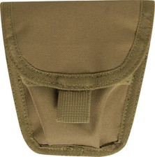 Coyote Brown MOLLE Police Handcuff Holder Pouch for Police Duty Belt
