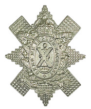 Vintage Highland Cyclist Battalion Territorial Force Soldiers Metal Cap Badge