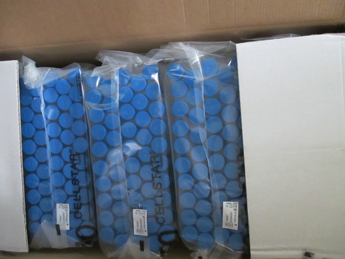 Greiner 188261 CASE OF 500 CELLSTAR 15ml Conical Centrifuge Tube