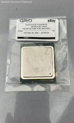 Intel Xeon E5-2603 Quad Core 1.80GHz LGA 2011 Processor CPU