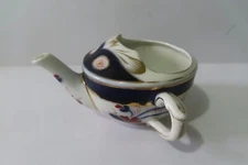 Antique Hand Painted Imari Invalid Feeder