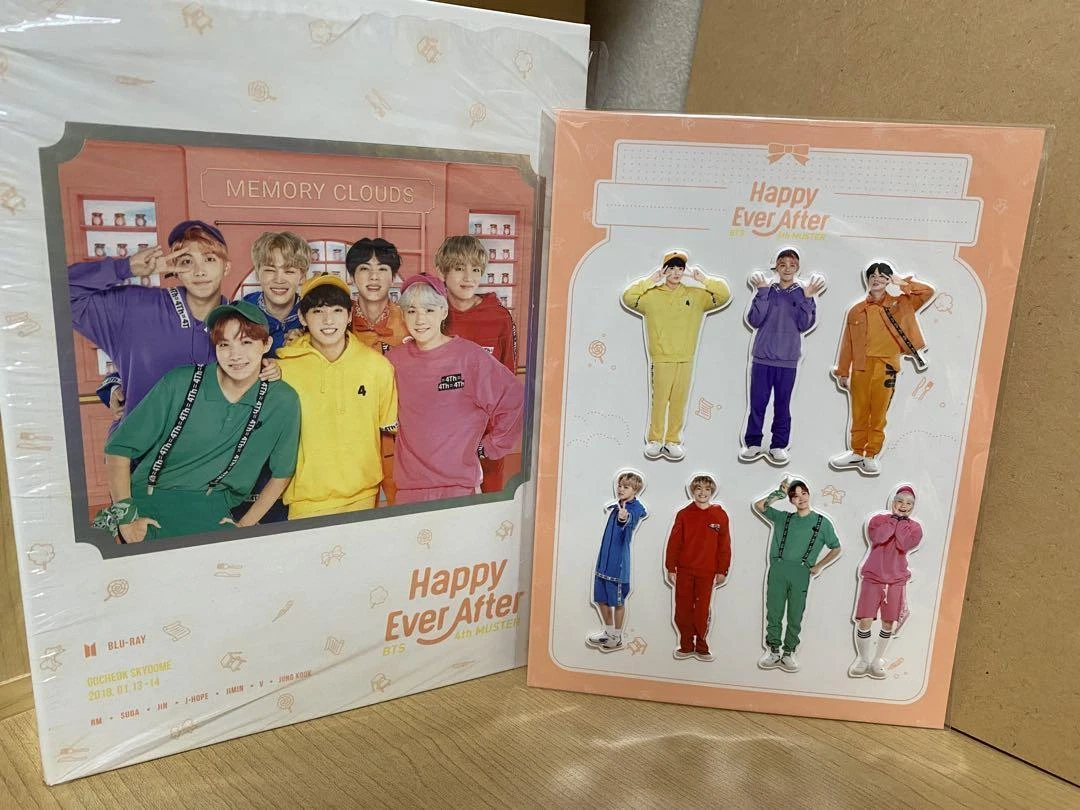 BTS 4th Muster Happy Ever After Official Blu-ray Blu ray Kpop Asia