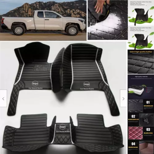 Fit For RAM 1500 2500 3500 Car Floor Mats Cargo Liners All Weather Custom Carpet - Imagen 8 de 33