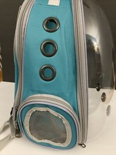 Pet Portable Carrier Backpack Space Capsule Travel Dog Cat Bag Transparent