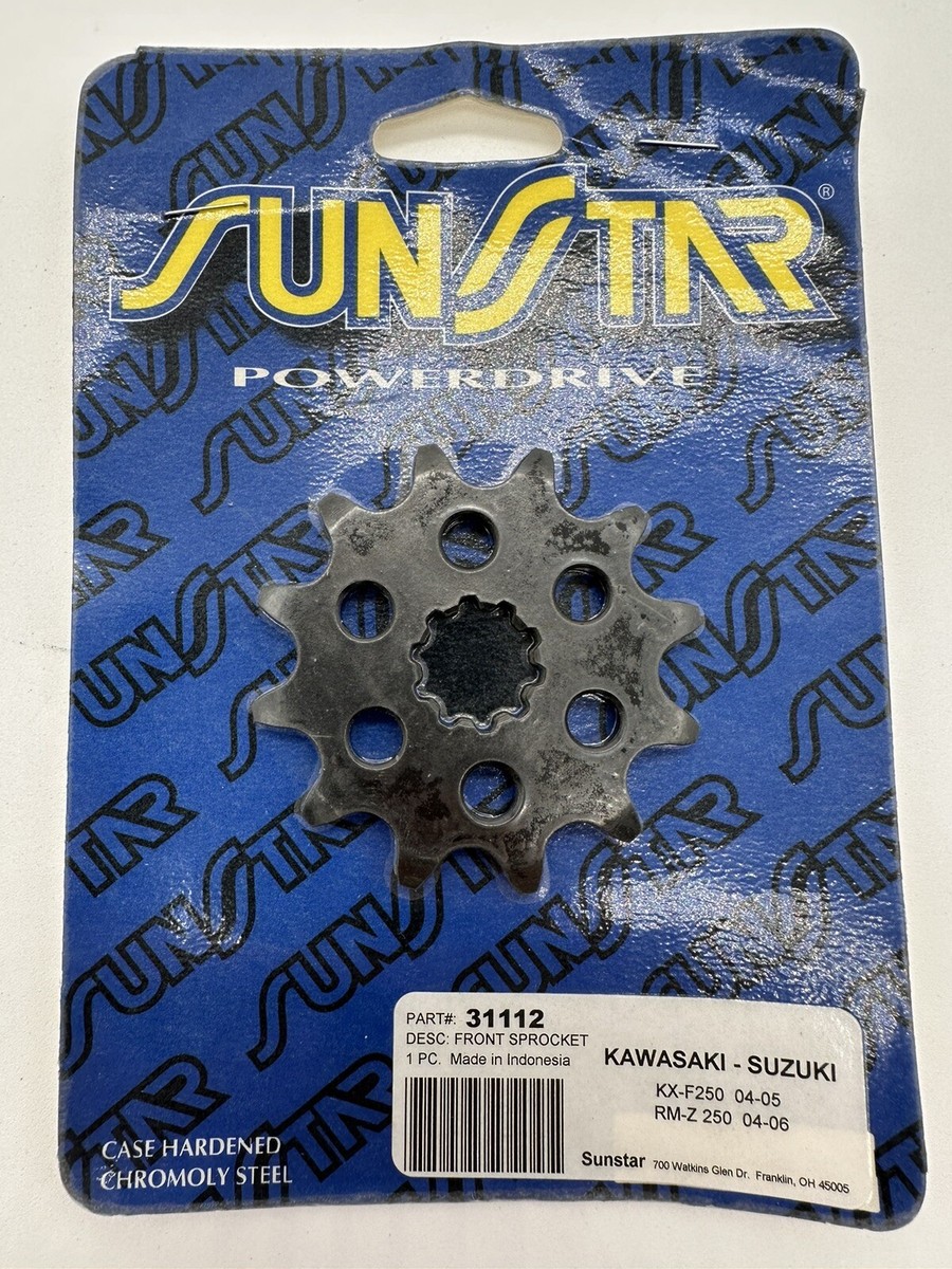 Sunstar Front C/S 12T Tooth Sprocket Kawasaki Suzuki | eBay