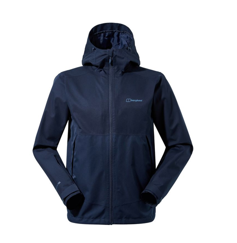 Berghaus Hombre Fellmaster Interactiva Chaqueta Impermeable 422243HU6 Azul Nuevo - Imagen 4 de 6