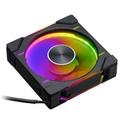 PHANTEKS D30 PWM D-RGB Regular Airflow Lüfter - 120mm, Schwarz
