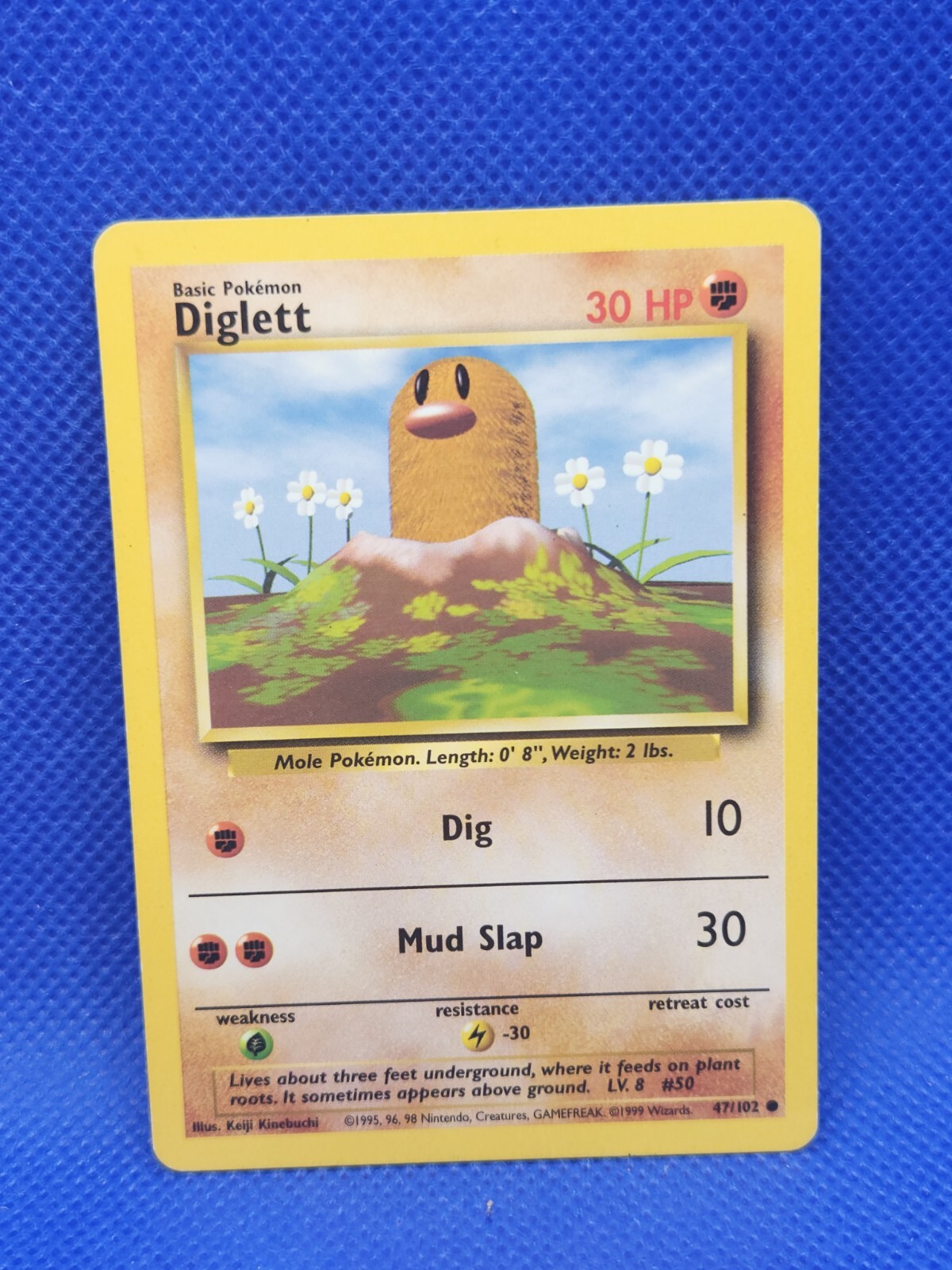 Pokémon TCG Diglett Base Set 47/102 Regular 1st Edition Common for sale  online | eBay