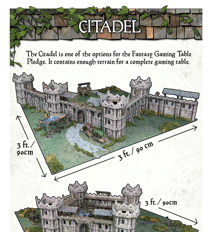 Battle Systems Terrain Fantasy Citadel Базовый набор Модульная карта D-D DND 18690₽