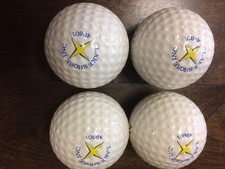4 RAM Vintage LAKE SHORE INC Logo Golf Balls - EXCELLENT 