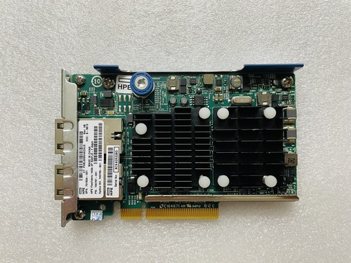 NEW 701534-001 HP 533FLR-T PCIe2.0x8 10GbE RJ-45 NIC Dual Port Network Adapter - Picture 2 of 4