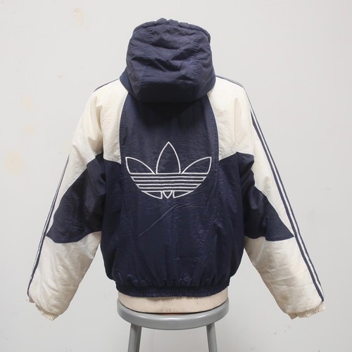 Vintage 90s Adidas Trefoil Logo Parka 