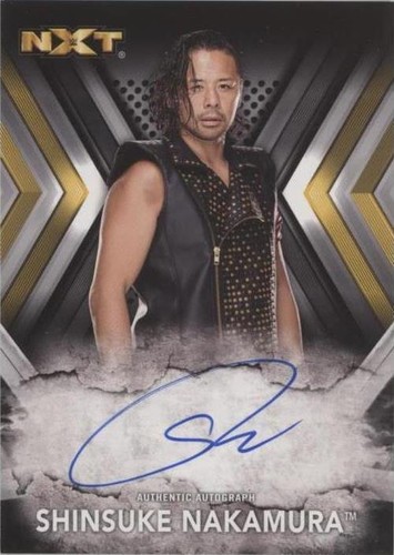 WWE Shinsuke Nakamura #21 2016 Topps NXT Silver Parallel Card SN