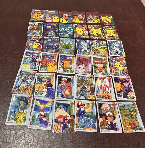 Pokemon Vintage Monstruos de Bolsillo Vendiendo HOLO Prisma Pegatina (36 Cartas) Charizard