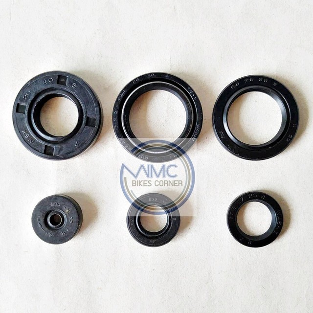 YAMAHA RX100 OIL SEAL KIT SET (6 PCS.) NEW eBay