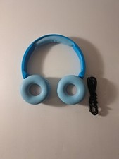 2-in-1 Bluetooth  Wired Kid-Safe Headphones Kid Safe Volume Blue Box Damage