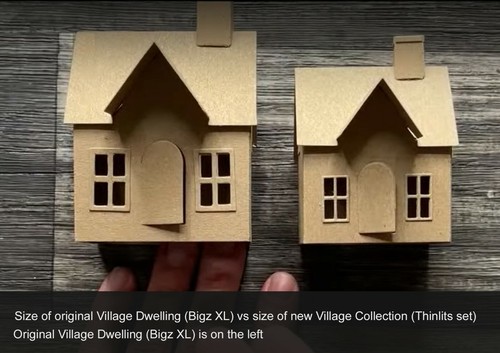 New Sizzix Thinlits Village Collection 87pc #665564 Retail $84.99 by Tim Holtz - Picture 2 of 12