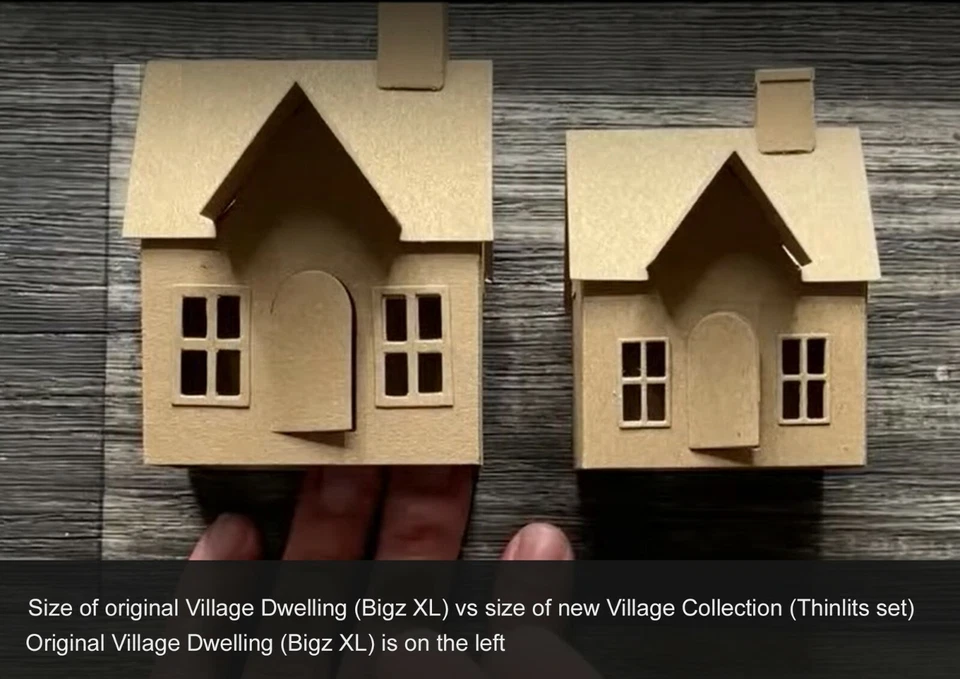 New Sizzix Thinlits Village Collection 87pc #665564 Retail $84.99 by Tim Holtz - Image 2 of 4