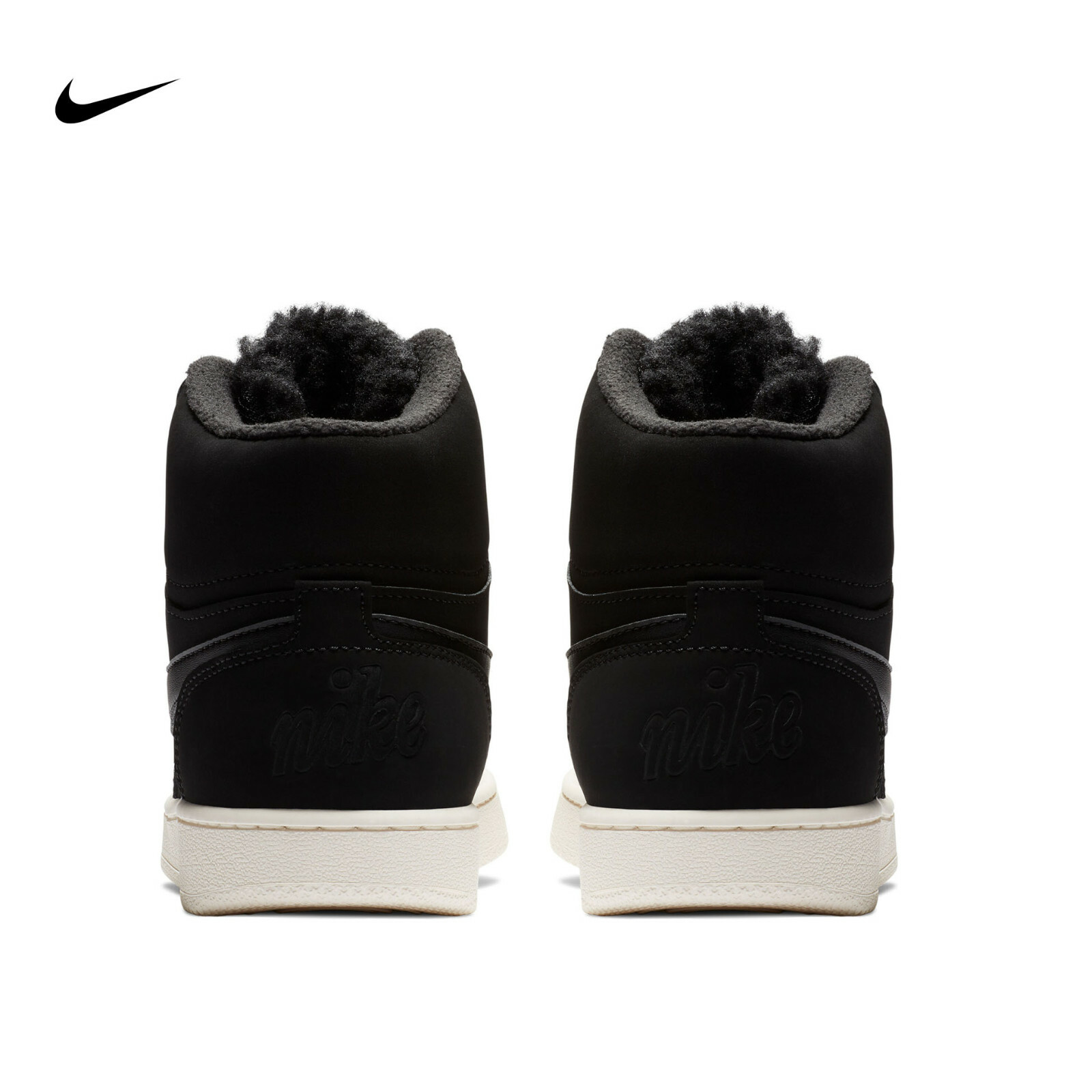 Size 5 - Nike Ebernon Mid SE Black for sale online | eBay