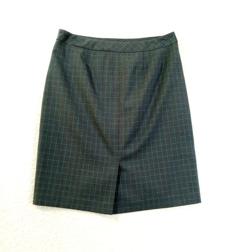 Jones New York Signature Women's Skirt Sz 6 Black Polyester Viscose Spandex - Picture 11 of 14