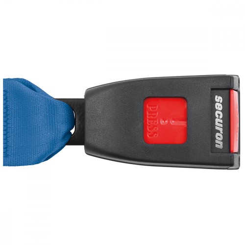 Rear Automatic Seat Belt For Ford Zodiac Mk4 Saloon 1966-1971 Blue - Picture 5 of 8