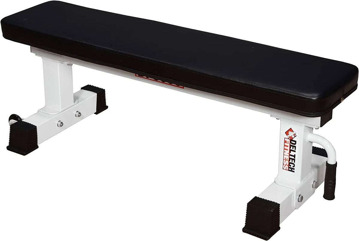 DF8000 Flat Bench by Deltech Fitness eBay