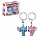 Funko Pop! Keychain Lilo & Stitch & Angel 2 Pack