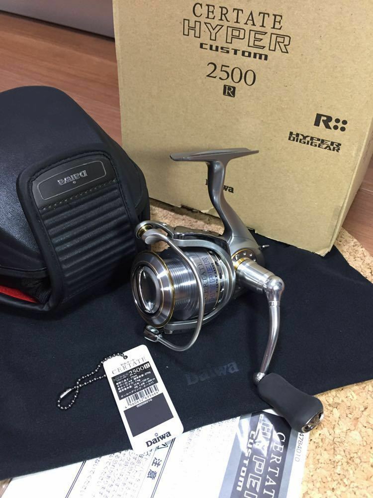 daiwa custom reel Spinning CERTATE3012H HI GEAR BanzaiHobby enabling maximum cast control and efficiency without sacrificing casting distance Daiwa x SLP Custom Reel