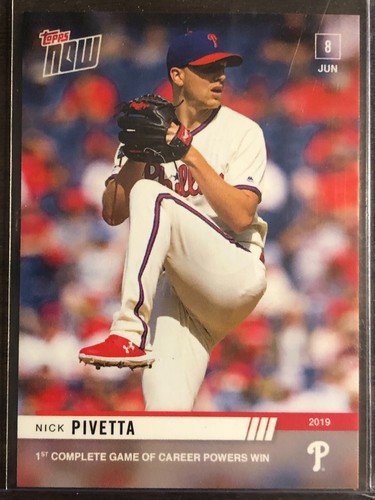 2019 Topps Now 348 Nick Pivetta