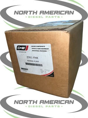 D&W Reman Cummins M-11/N-14 Celect Fuel Pump - Z991-FHK