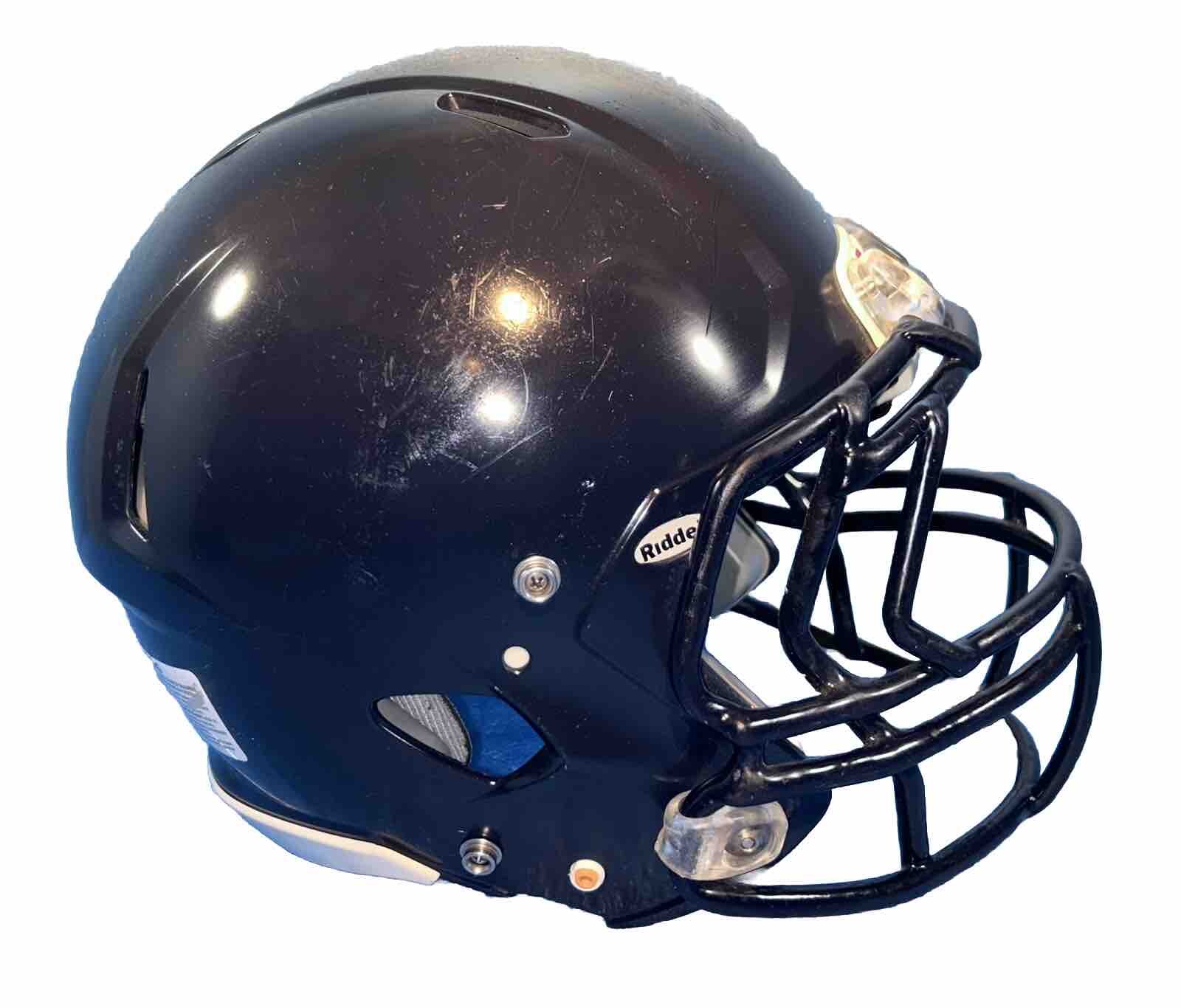 Riddell Youth Football Helmet Dark Blue NO Chinstrap Sz Small Recertification’15 eBay