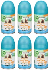 Air Wick Fresh New Day Pet Expert Automatic FRESH COTTON Spray Refill 4PK 5.89oz