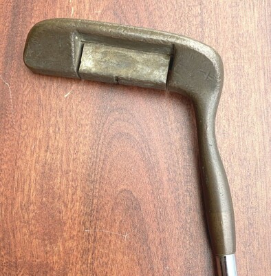 RAY COOK S.A. TEXAS X100 Brass Blade Putter Heel Shafted 35''
