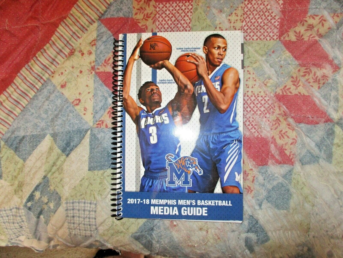 2017-18 MEMPHIS TIGERS BASKETBALL MEDIA GUIDE Yearbook 2018 Press