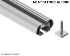 Adattatore per portasci Aluski montaggio barre portatutto con canalina