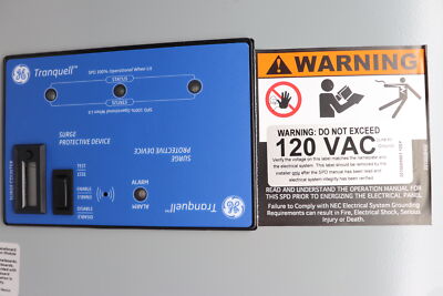 GE Tranquell ETP Series Type 2 Panelboard Ext. Module Surge Protection Device 