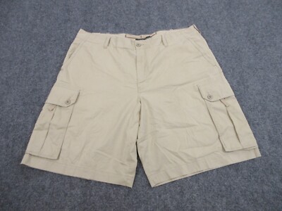 J Crew Shorts Mens Adult 40 Beige Casual Cargo Button Pocket Outdoors 40X22 